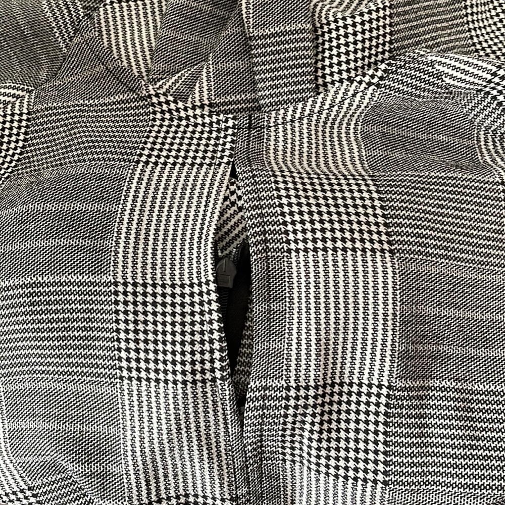 NWT Gypsies & Moondust Houndstooth Attached Wrap Skirt with Tie Dress Size L - Picture 11 of 16